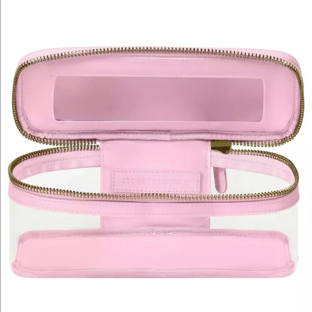 NWT STONEY CLOVER LANE Clear Zip Top Pouch